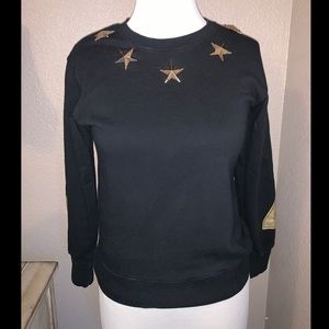 Givenchy stars black sweatshirt M